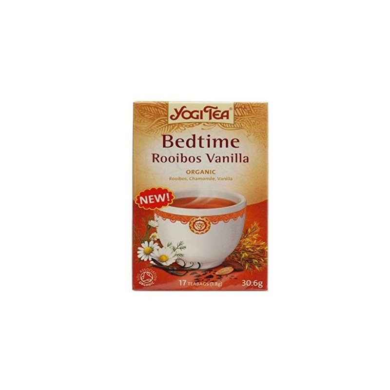 (6 PACK) - Yogi Tea - Org Bedtime Rooibos Vanilla