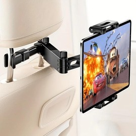 Car tablet Holder, Phone holder car, Compatible with Mobile Phone, Tablet , car Mount Smartphone Durable Grip Installation Stand Plastic Adjustable