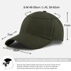 KELOYI Baseball Cap Men Women Cap Adjustable Cotton Outdoor Running