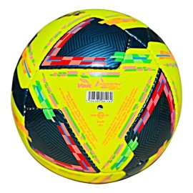 Balón De Futbol Voit Morph Clausura 2025 Cosido A Mano #5 Color Amarillo Fosforesente