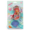 2 pc Coloured Metal Childrens Mermaid Cookie Cutters. Great Childrens