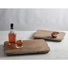Creative Brands 47th & Main Footed Serving Tray, Small, Wood/Metal,