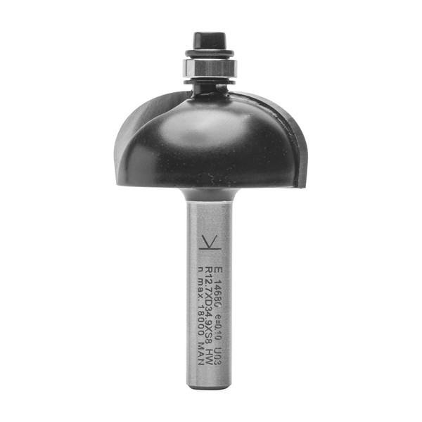 ENT Cove Cutter TC Shank (C) 8 mm, Diameter (A)