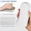 Aomig Height Increase Shoe Insoles, Heel Insole Invisible Heel Inserts,