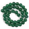 35 abalorio de ágata verde de 10 mm, abalorio de