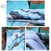 V ATHLETICA Quick Dry Microfiber Beach Towel - Thin Durable