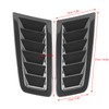 Aramox 2Pcs Universal Bonnet Air Vents Engine Hood Car Exterior