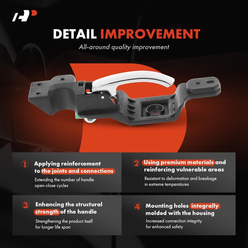 A-Premium Front or Rear Left Driver Side Interior Door Handle