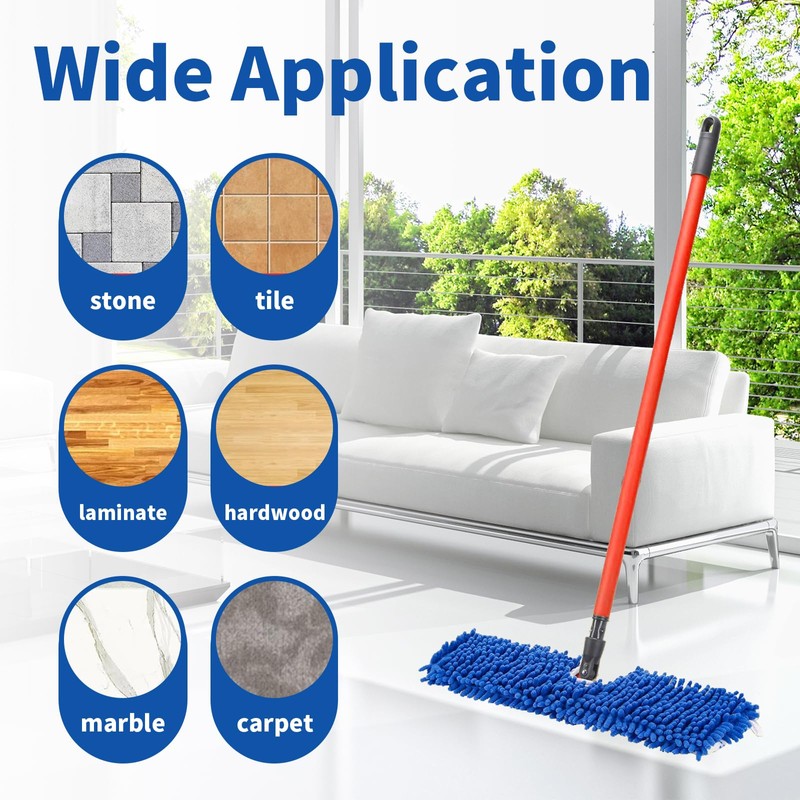 2 Pack Flip Mop Refills Compatible with O Cedar Mop,