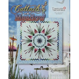 Quiltworx - Judy Niemeyer Quilting Cattails in the Meadow Pattern, None