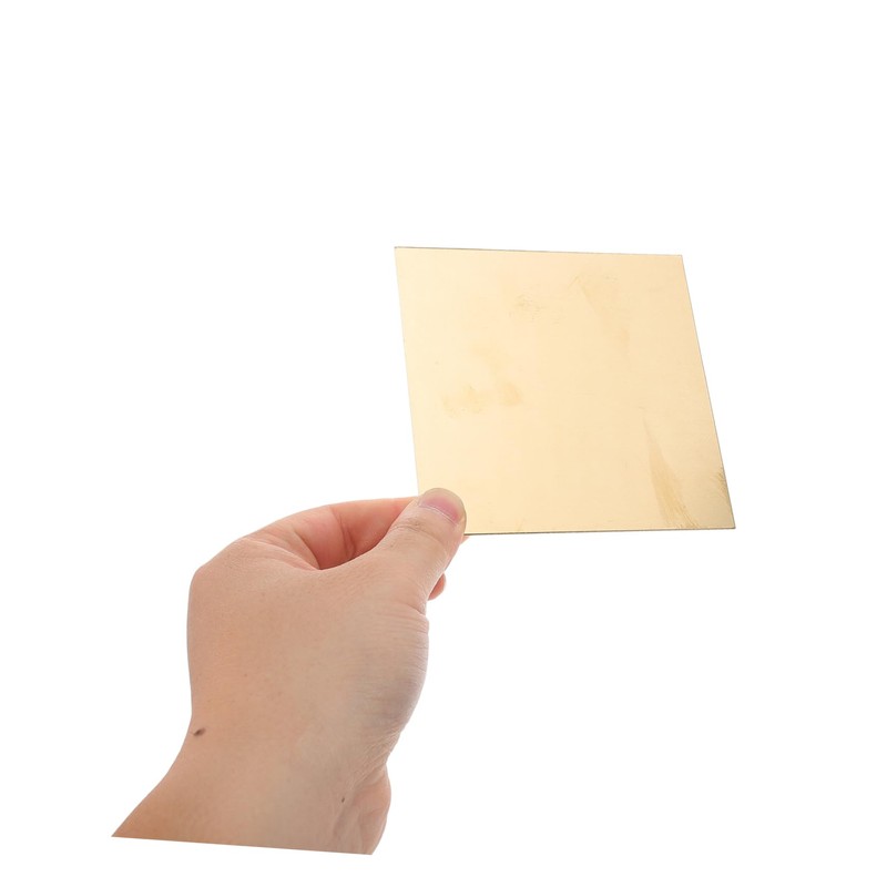 Hohopeti Brass Plate for Crafts Electrical Work and Repairs Wear-Resistant