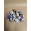 Pachamama Essentials Purple & White Chalcedony Tumbled - Healing Stone