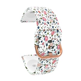 3-Pack Bands intended for Donerton/KALINCO, Wristband Replacement Washable TenCloud Sport Band with Breathable Holes intended for P22 Smartwatch (3W)