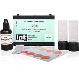 Iron Measuring Tool Iron Tester Iron Content Measure Iron / Iron in Water Sample Indicator Test