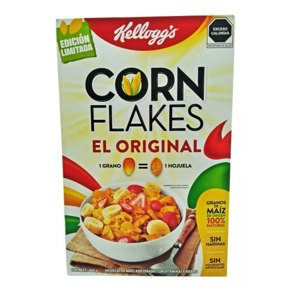 Kellogg's Cereal Corn Flakes El Original 860g Kelloggs