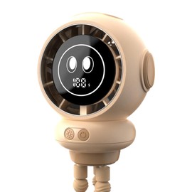 Baby Stroller Fan with 360° Adjustable Head, Rechargeable Battery, and Quiet Operation – Portable Clip-On Fan for Strollers, Car Seats, and Cribs – Ultra-Safe, Durable, and High-Tech Cooling Solution