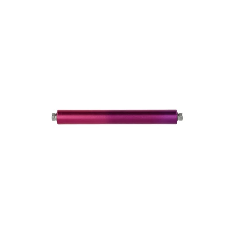 Pick-up handle for pannier rack, colour gradient: blue/purple anodised -