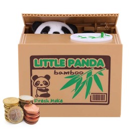 Auped Digital Money Box Electronic Piggy Bank Coin Bank for Children (Panda)