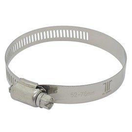 TERAISM EB-15 Fuel Economy Support Item High Performance Hose Band 52mm - 76mm SUS304 Stainless Steel