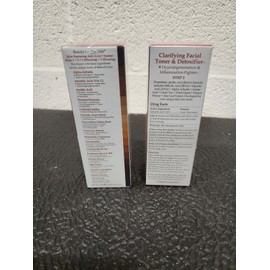 beauty of the nile Lot of 2 BEAUTY OF THE NILE Clarifying Facial Toner Detoxifier Step 2 Anti Acne