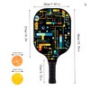 Toolzia Pickleball Paddle - Lightweight Fiberglass Paddle