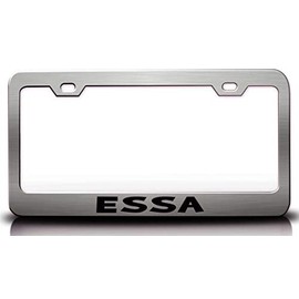 Custom Brother - ESSA Female Name Metal Car SUV Truck License Plate Frame Ch l48