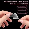 BOMOQING 288PCS Nail Dual Forms for French Nails, Dual Nail