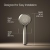 Kohler 72420-G-BN Awaken® B90 Three-function handshower, 1.75 gpm, Vibrant Brushed