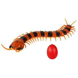 Remote Control Centipede Infrared Animal Electric Toy Kid Christmas Gift - Color: Black Yellow