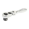 TONE Compact Short Swivel Ratchet Handle (Hold Type) RH3FCHS 3/8