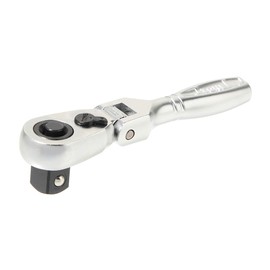 TONE Compact Short Swivel Ratchet Handle (Hold Type) RH3FCHS 3/8 inch (9.5 mm) Square Drive