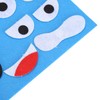 Expression Puzzle Felt Fabric Material Kit, Toy Stickers Five Senses