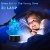LED Bluey Color Changing USB Night Light for Kids Sleep