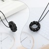 XSMZB Cremation Jewelry Wheel Tire Urn Necklace for Ashes of