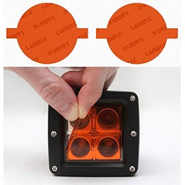 Lamin-x Custom Fit Amber Fog Light Covers for Honda Civic Sedan (16-21)