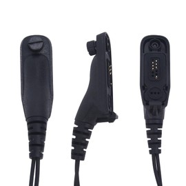 WODASEN Over Ear Noise Canceling Overhead Headset with Boom Mic PTT for APX900 APX1000 APX4000 APX6000 APX7000 APX8000 XPR 6550 XPR6550e XPR7350e XPR7550e XPR7580e Walkie Talkie