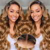 Ombre Lace Front Wigs Human Hair 5x5 Pre Plucked Pre