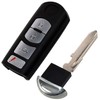 HQRP - Carcasa para llave a distancia sin llave con