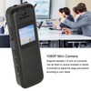 Back Clip Video Recorder 1080P Infrared Night Vision Support Standard