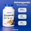 Nutricost Ashwagandha Herbal Supplement 600mg, 120 Capsules - Vegetarian, Non-GMO,