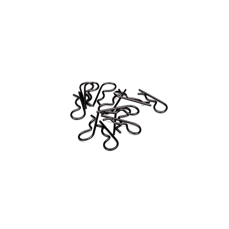 Traxxas 3934A Body Clips - Heavy Duty (Black) (12)