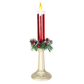 Enesco Lit Flameless Candle Sti