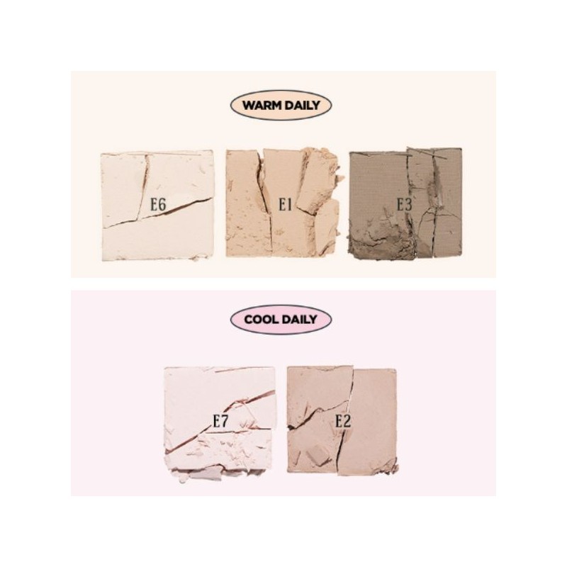 MERZY The First Eye Shadow 1.9~2.2g, Color:E3 JENNIFER BROWN