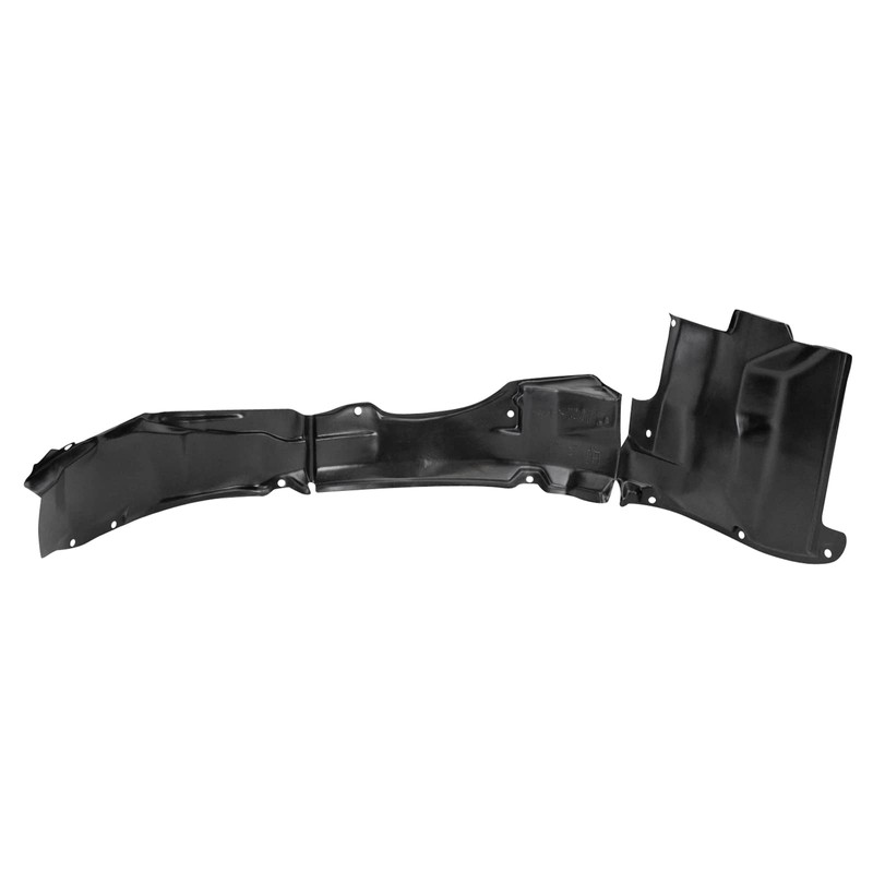 TRQ Front Left Inner Fender Liner Black Drivers Side Compatible