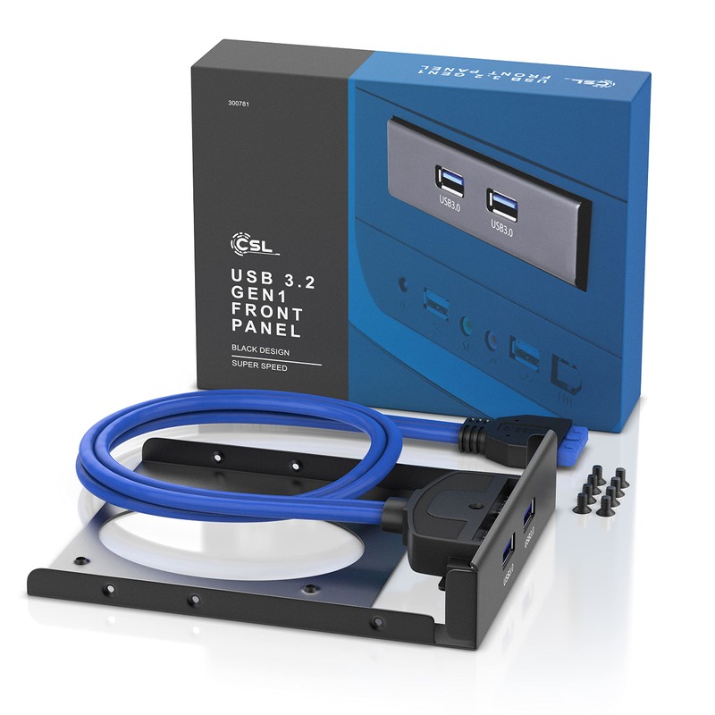 CSL USB 3.0 Super Speed Front Panel for 3.5 inch