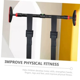 1 Set Children's Gymnastic Rings Swing Gymnastic bar Rings Climbing Gymnastic Rings Kids Gym Equipment Adjustable Gymnastics Rings Hanging Ring Fitness Steel Buckle Delicate