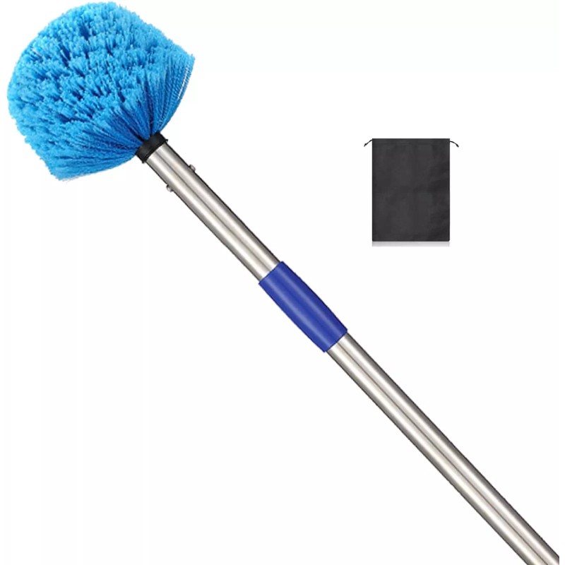 Nichcho 72 inch Reach Extend Handle Cobweb Duster Medium Stiff
