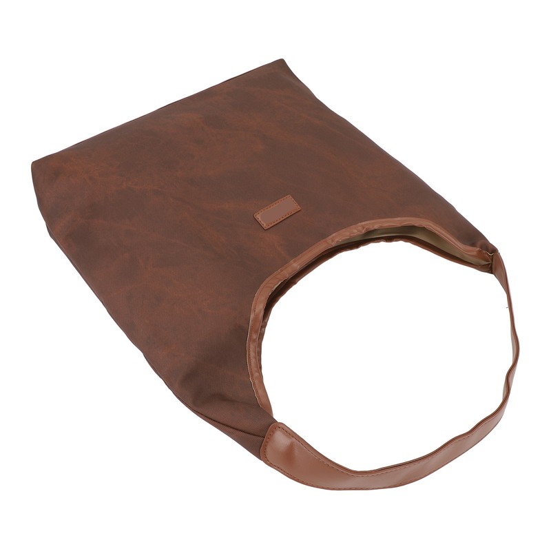 Shoulder Bag for Women Soft PU Leather Minimalistic Top Handle