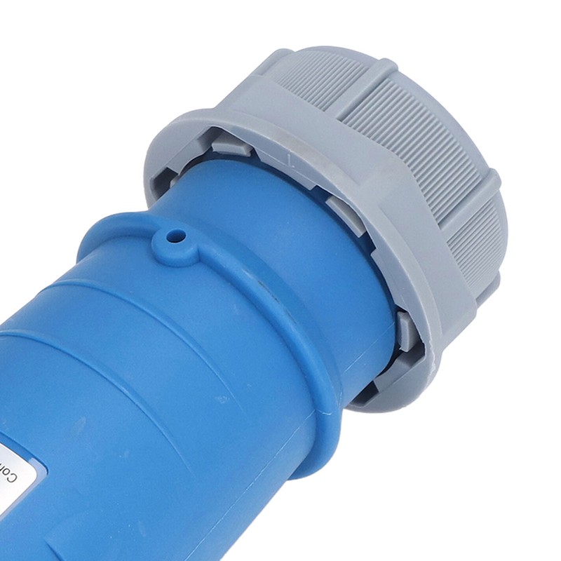 Industrial Socket IP44 Waterproof Brass Contact Aviation Connector 2P+E 32A