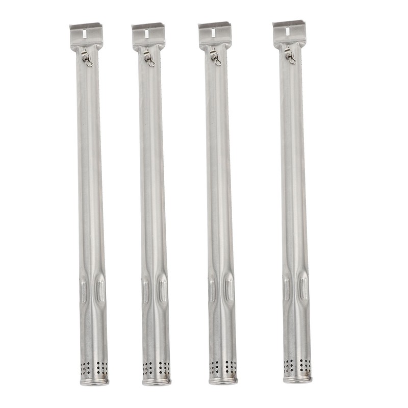 4PCS Gas Grill Burner Tube Stainless Steel Universal High Strength